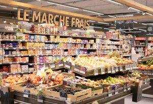 Photo copep's : intérieur du supermarché Utile à Dagneux (01120 sur La Côtière)