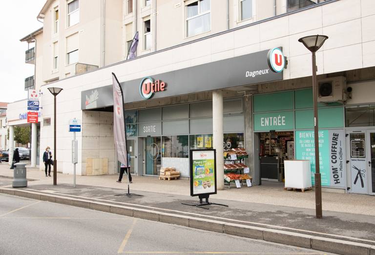 Photo copep's : présentation du supermarché Utile à Dagneux (01120 sur La Côtière)