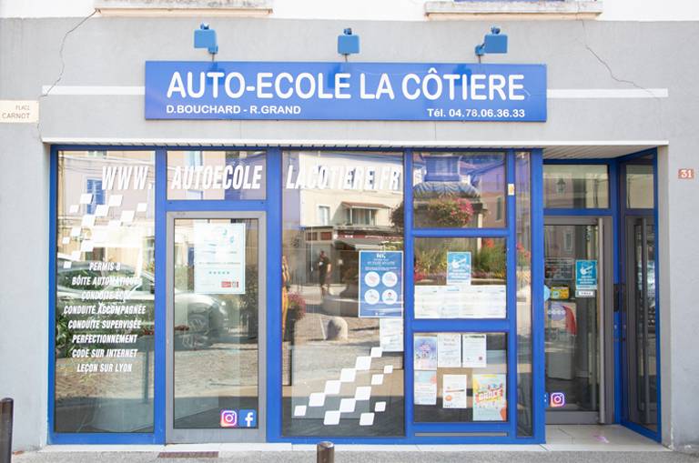 Photo copep's : présentation de l'auto-école la Côtière, à Montluel (01120 Montluel)